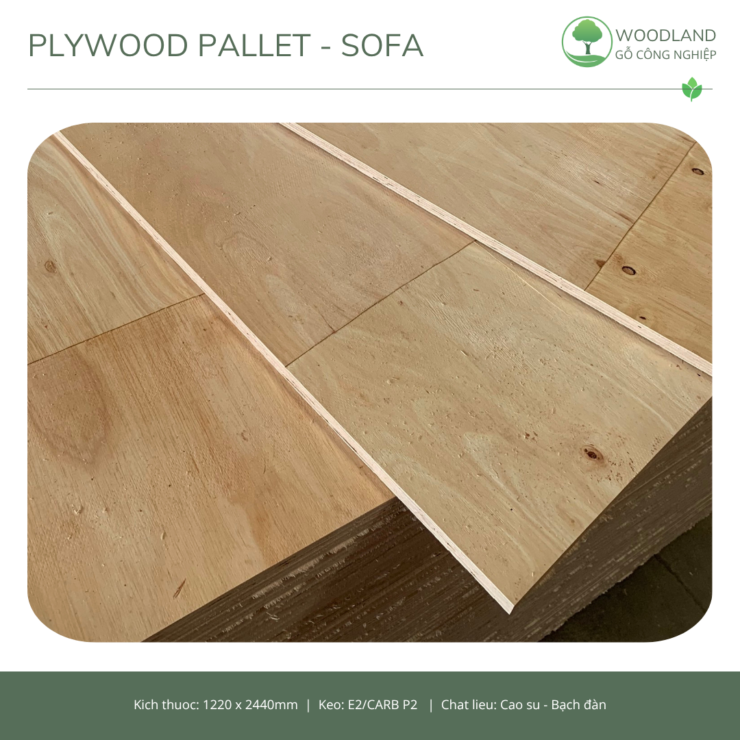 Plywood Pallet (Sofa - Bao Bì)