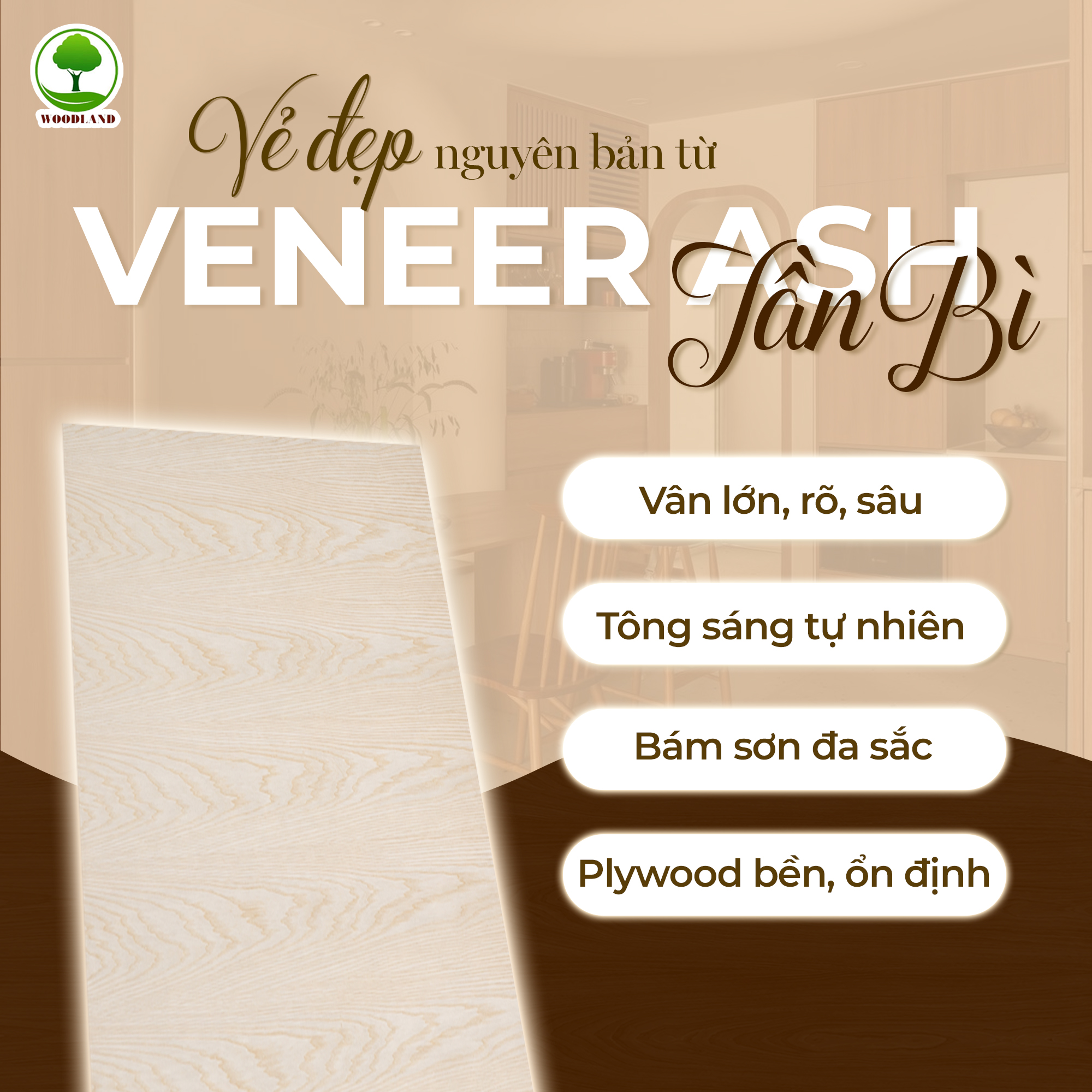 Plywood Veneer - Ash
