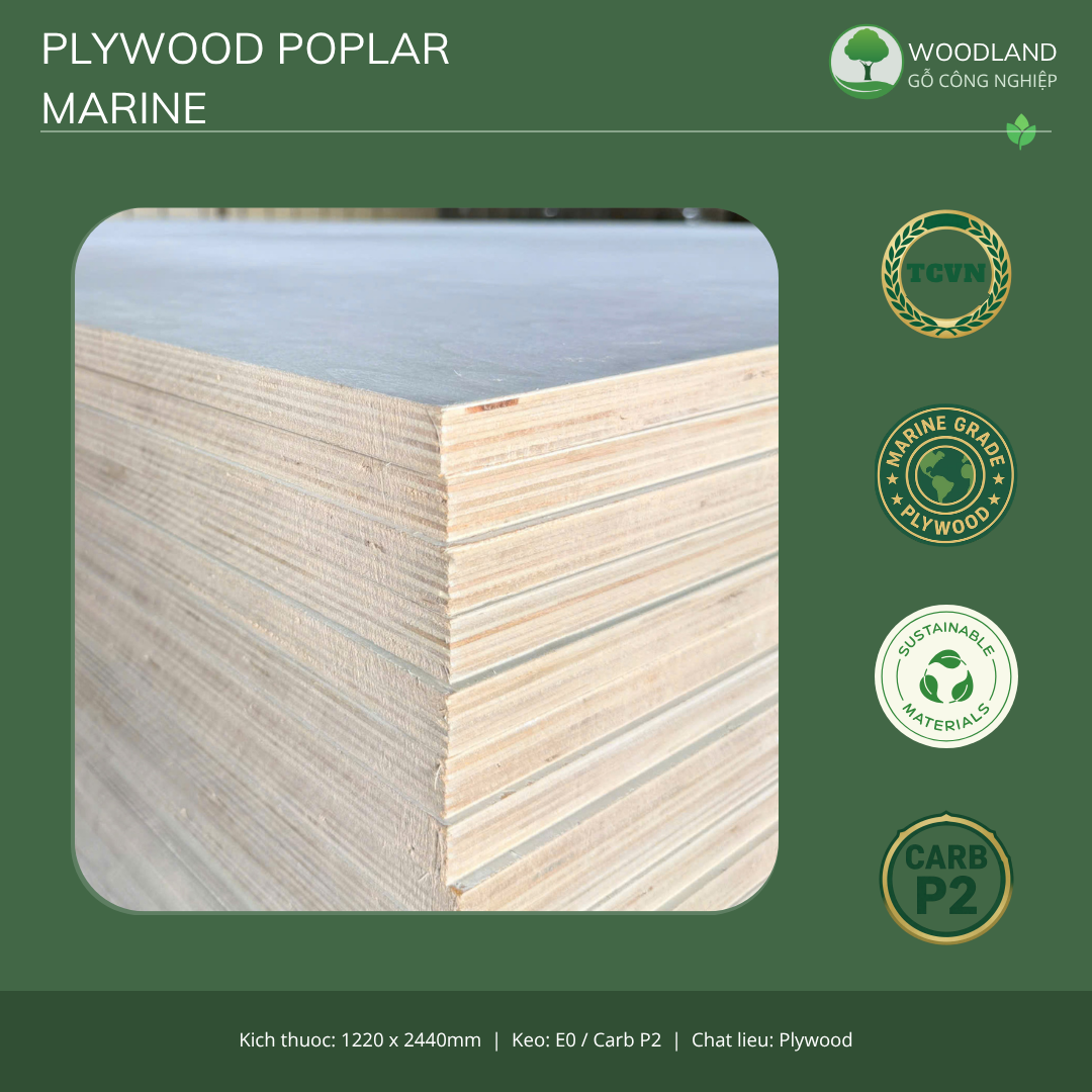 Plywood Poplar Marine