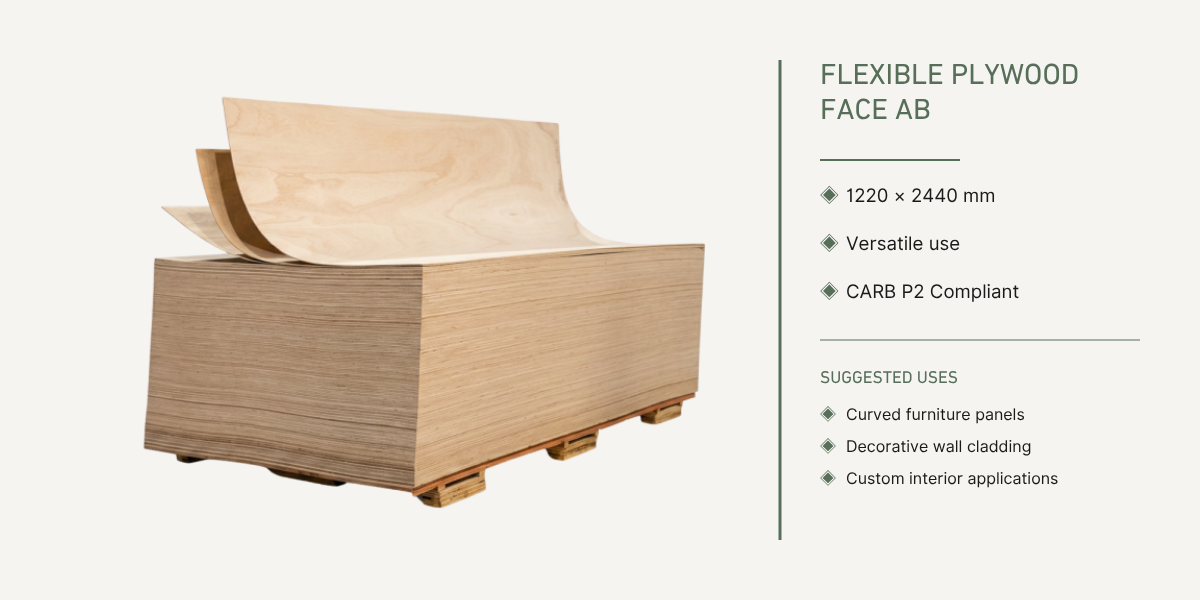 Ván Ép Uốn Cong Linh Hoạt - Pawlownia Flexible Plywood 5