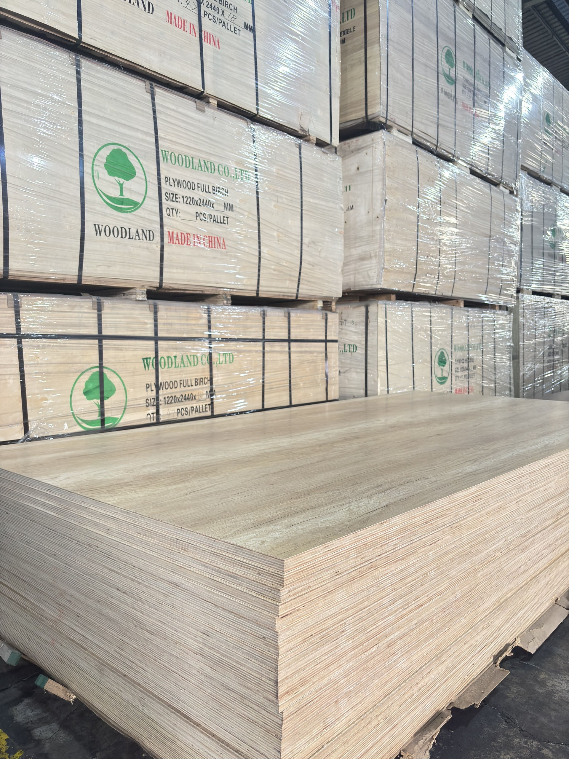 Plywood Melamine - WL814EV - Grain Oak 4