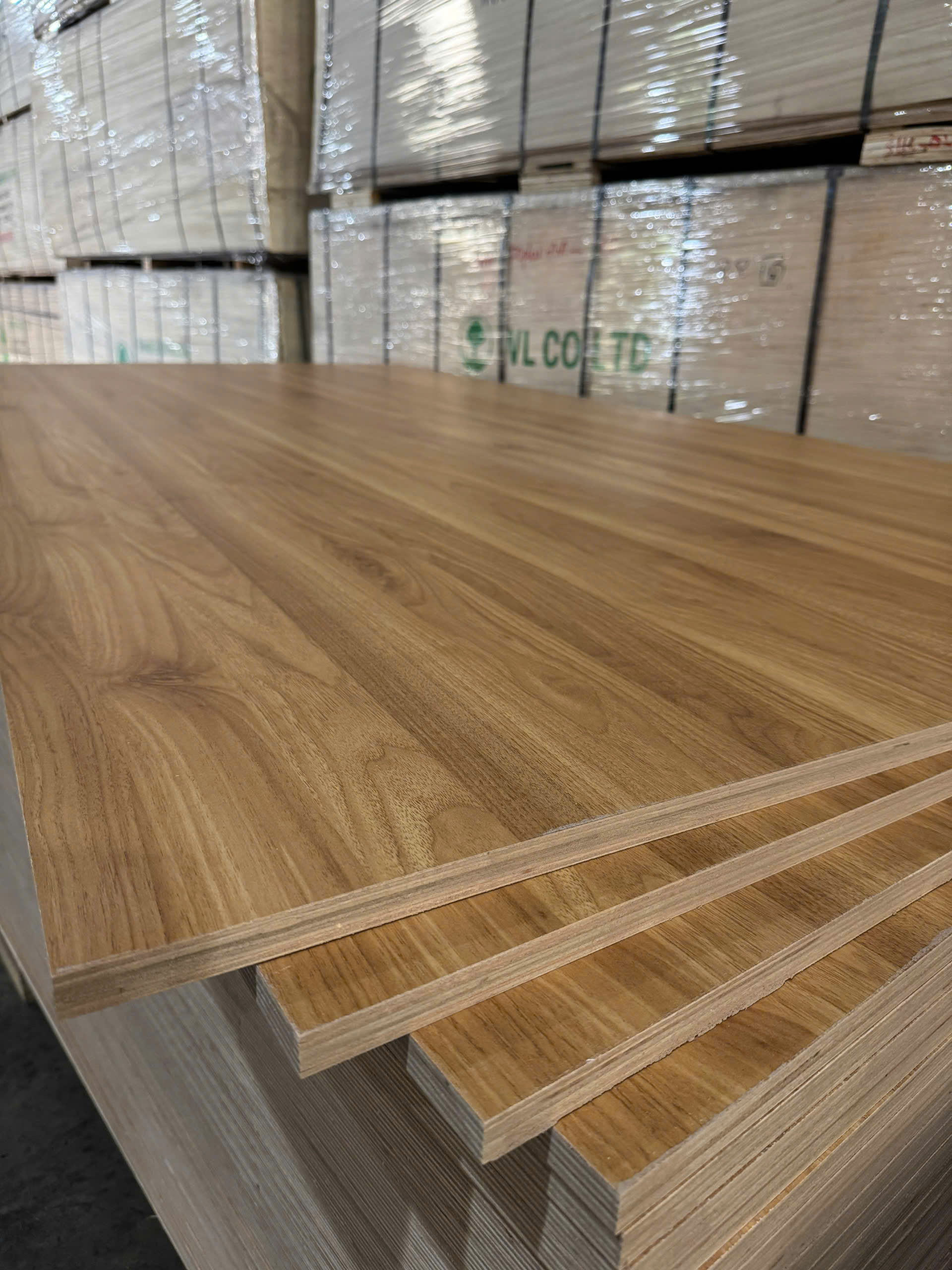 Plywood Melamine - WL828WQ - Yellow Ash 5