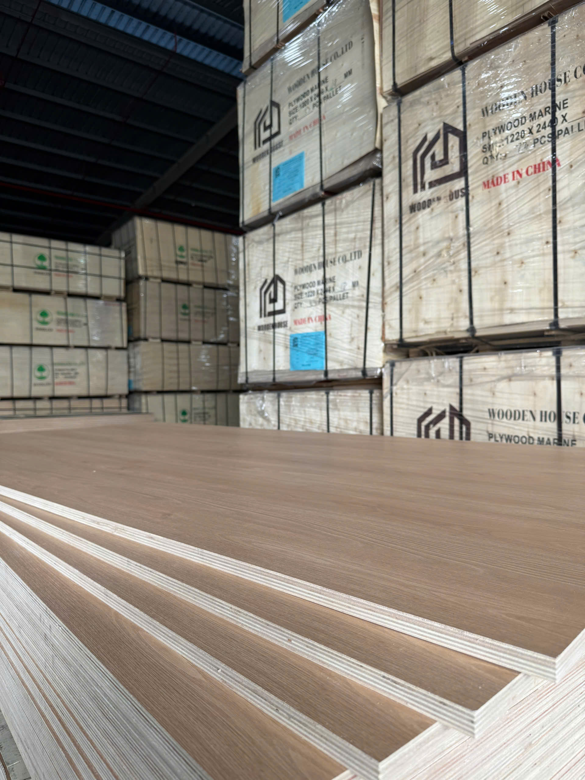 Plywood Melamine - WL605EV - Natural Oak 3