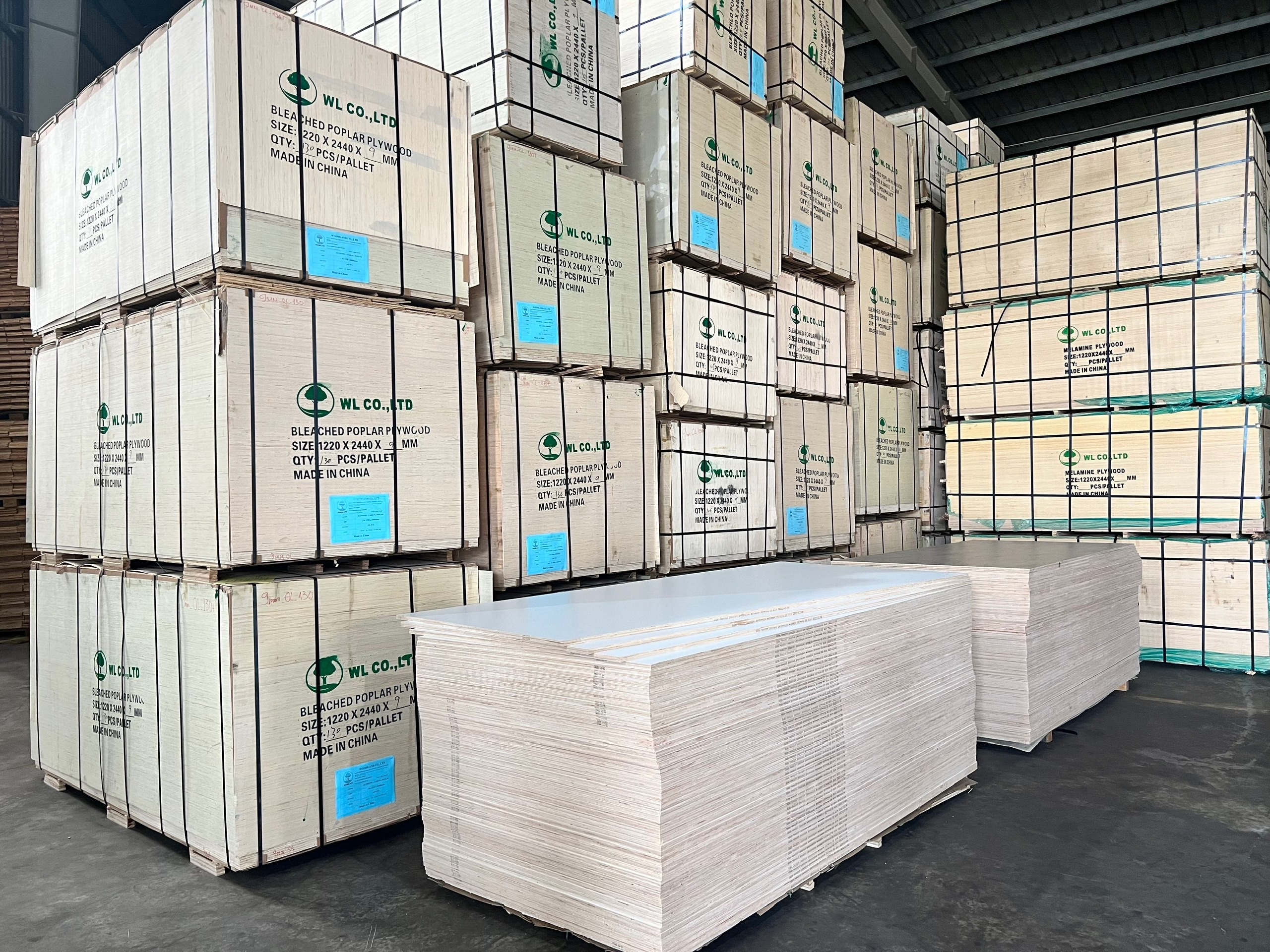 Plywood Melamine - WL088T - White 4