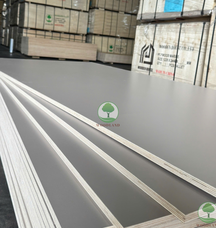 Plywood Melamine - WL008T - Light Gray 2